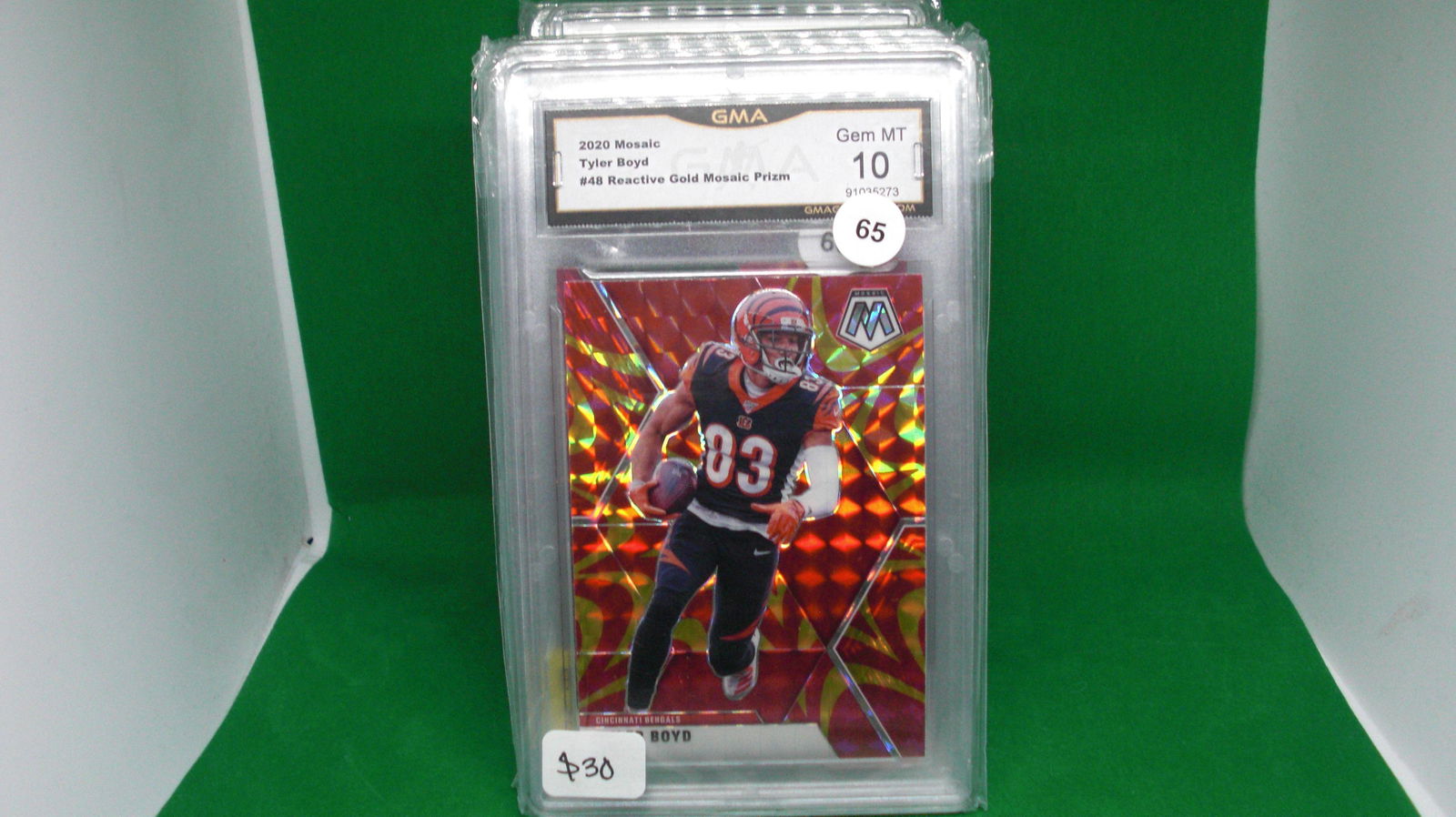 GMA graded 10 Tyler Boyd reactive gold (1 of 1)
