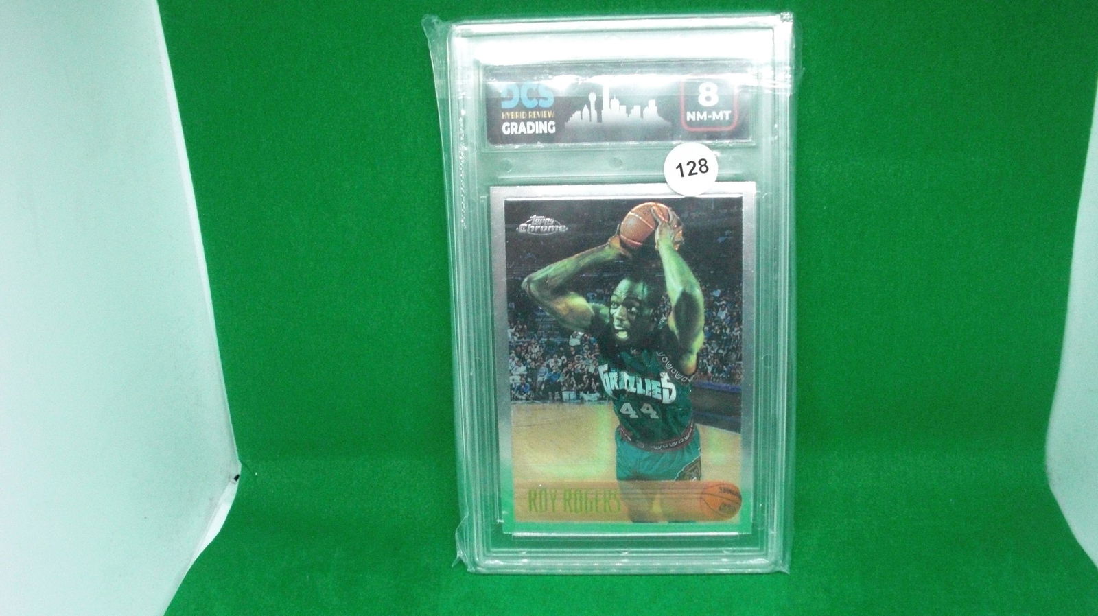 DCS graded 8 Roy Rogers topps chrome (1 of 1)