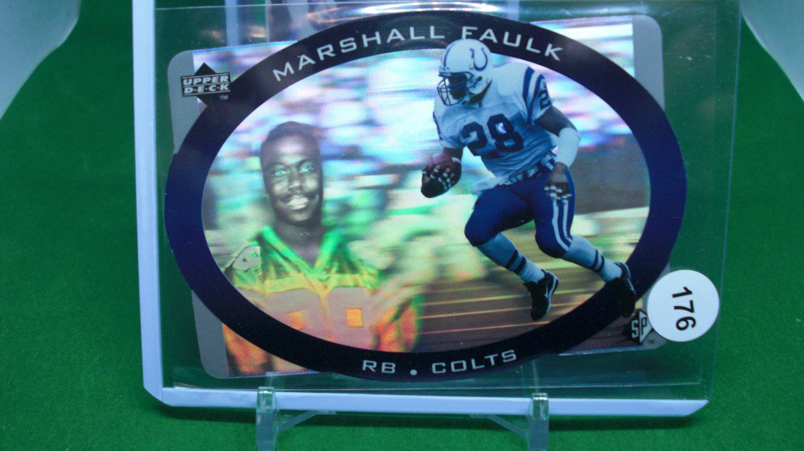 Marshall faulk upper deck SP (1 of 1)