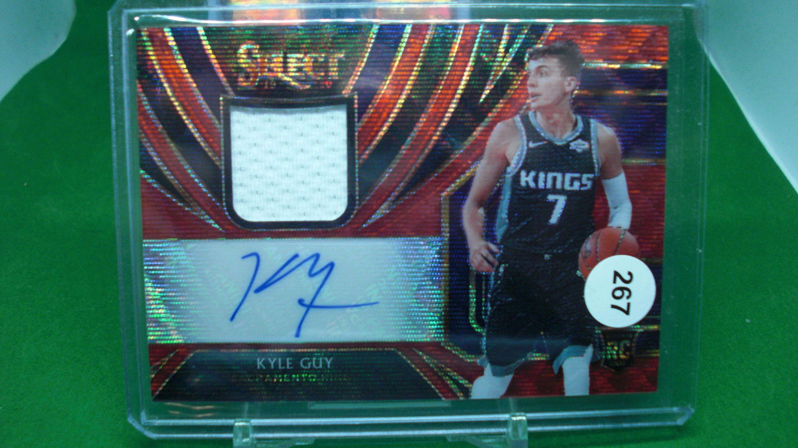 kyle guy rookie jersey auto (1 of 1)
