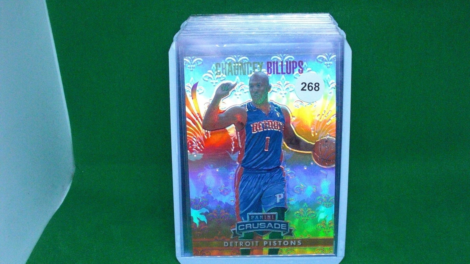 chauncey billups crusade 187/349: in top loader