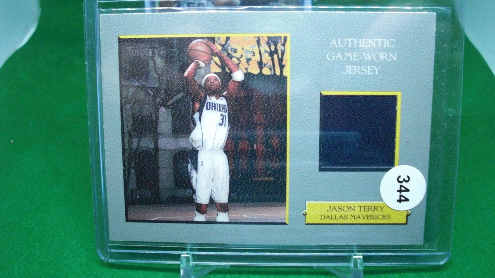 Jason Terry Turkey red jersey card (1 of 1)