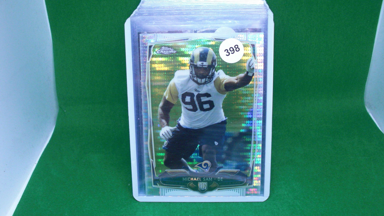 Michael sam rookie prism refractor (1 of 1)