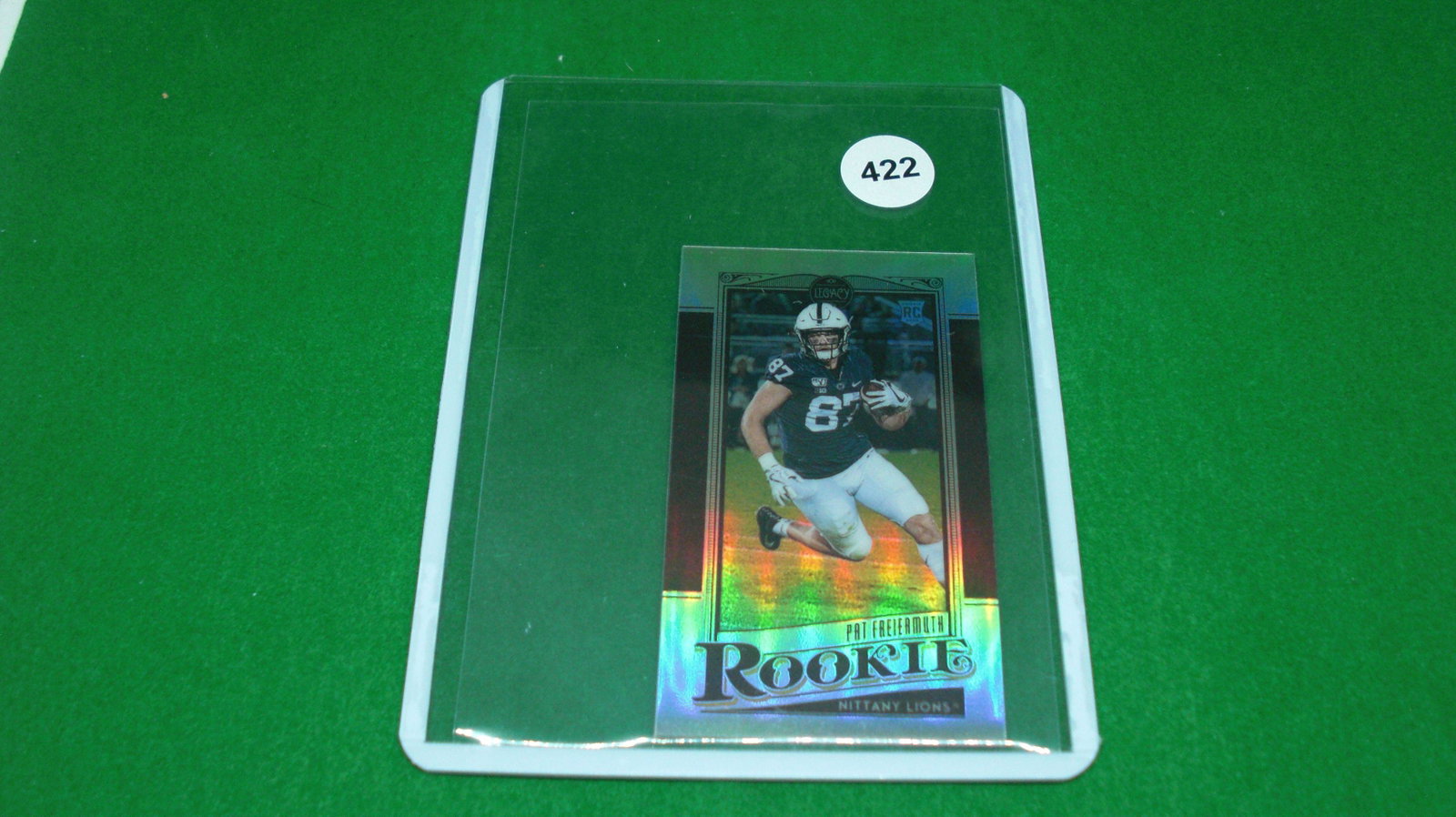 Pat freiermuth Penn State mini rookie: in top loader