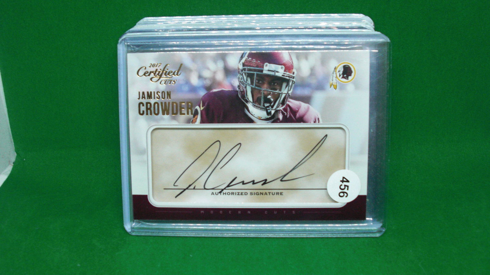 Jamison Crowder certified cuts autograph 041/149 (1 of 1)