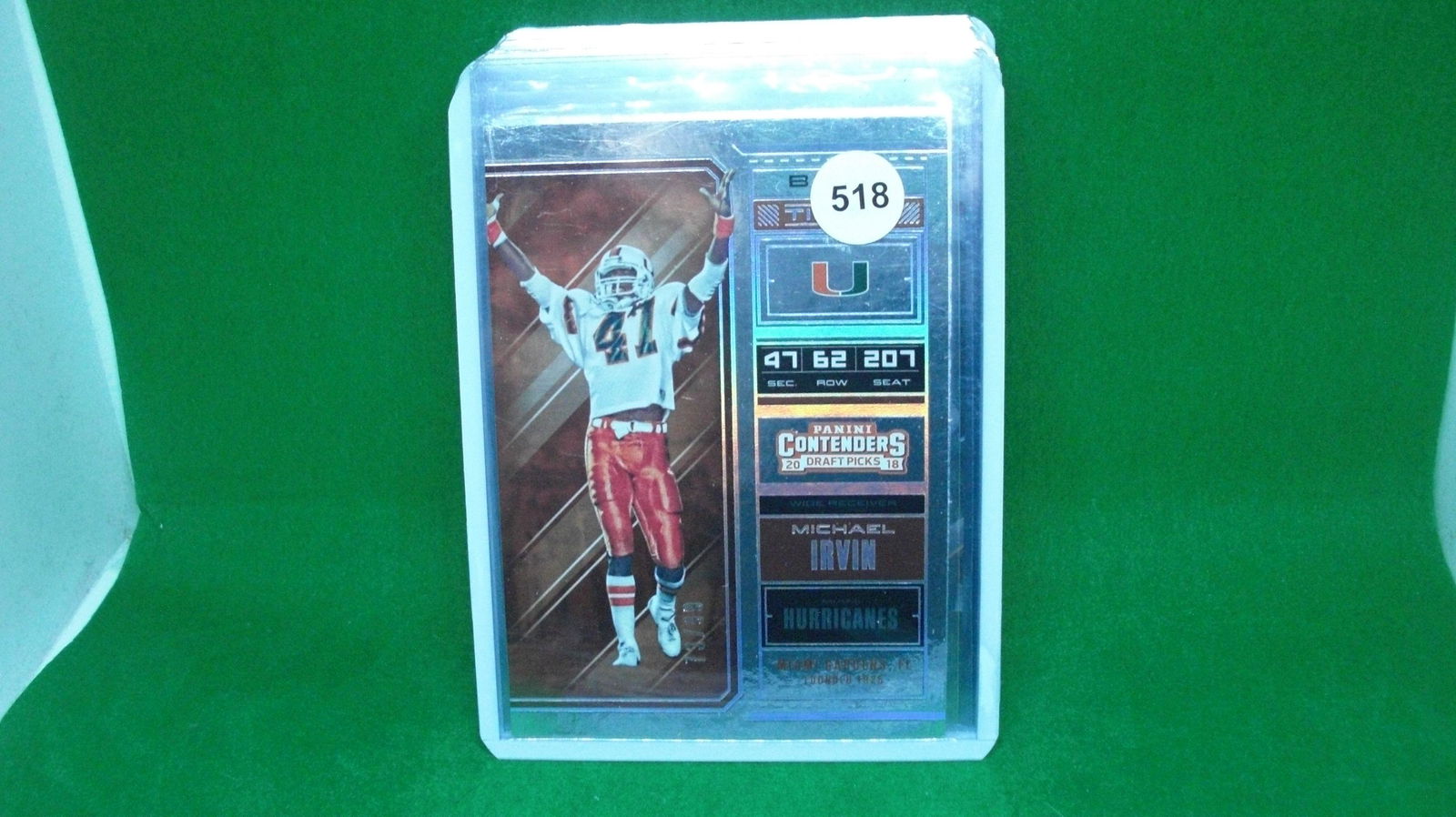 Michael irvin bowl ticket 73/99 (1 of 1)