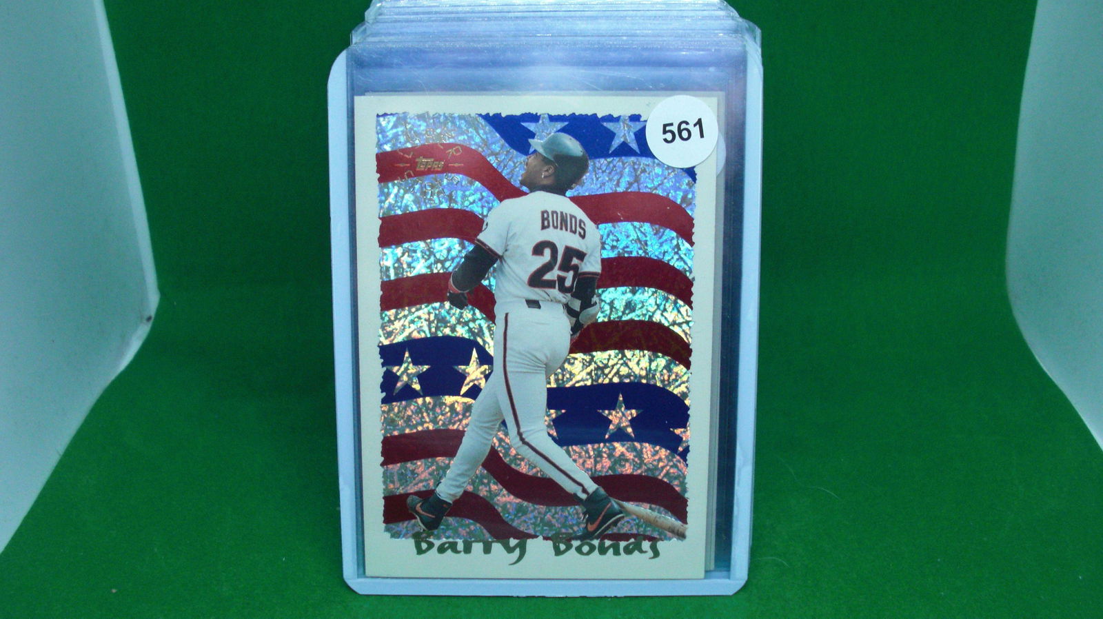 Barry Bonds Topps cyber stats (1 of 1)