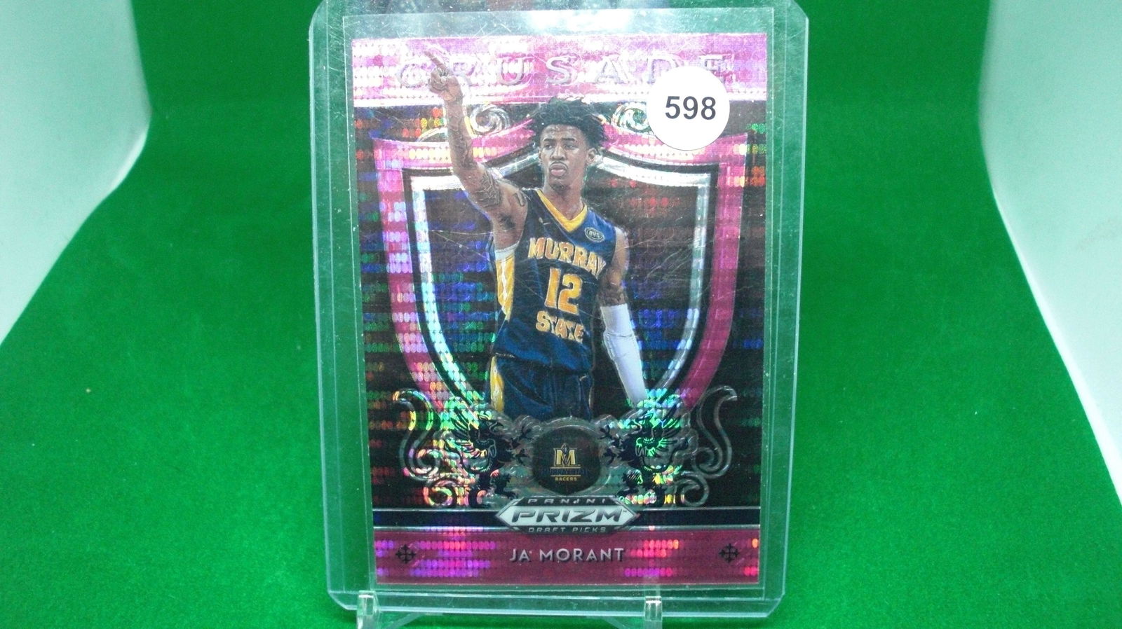 JA morant pink hyper rookie crusade card (1 of 1)
