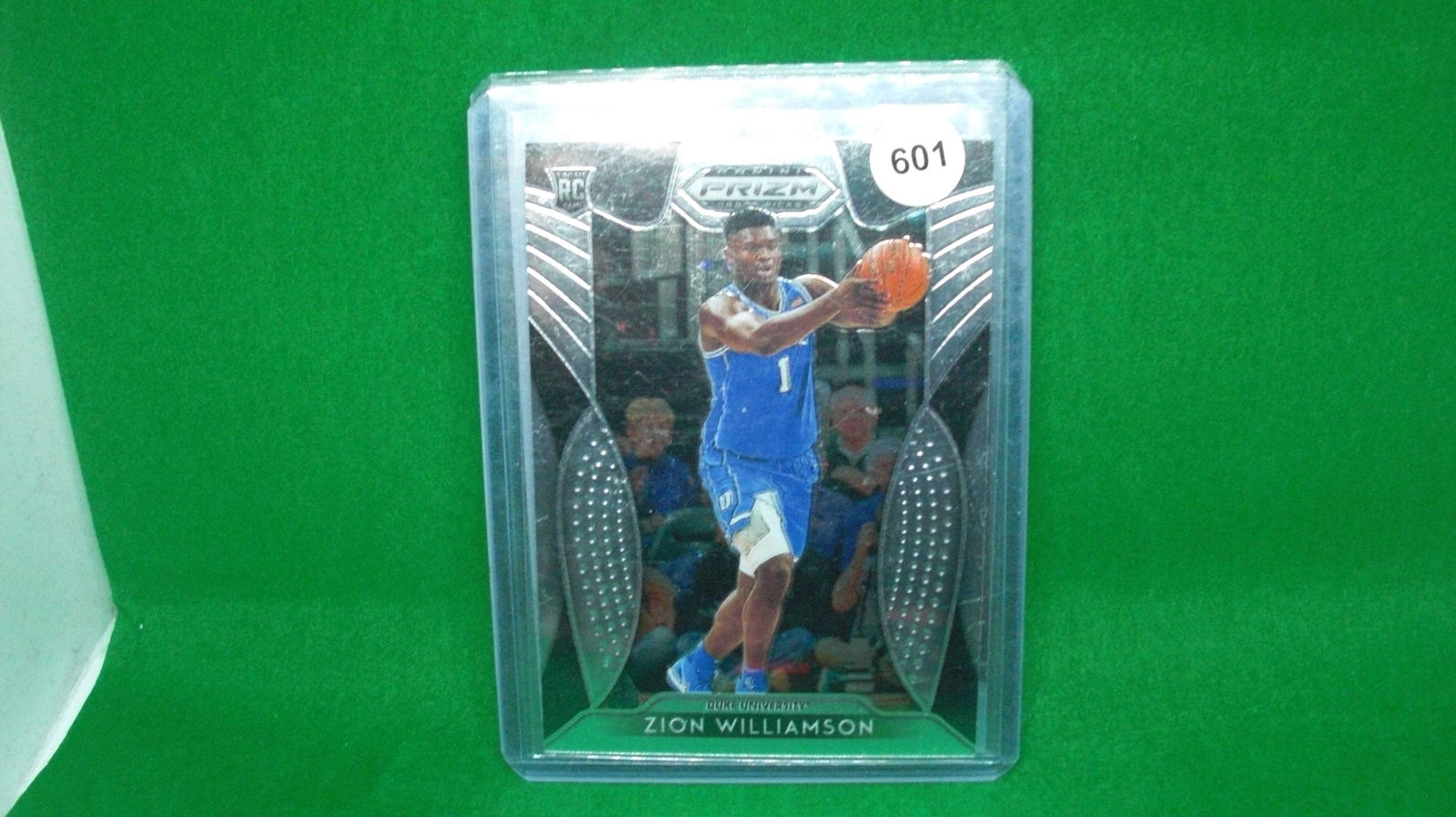 Zion Williamson prizm draft rookie card (1 of 1)