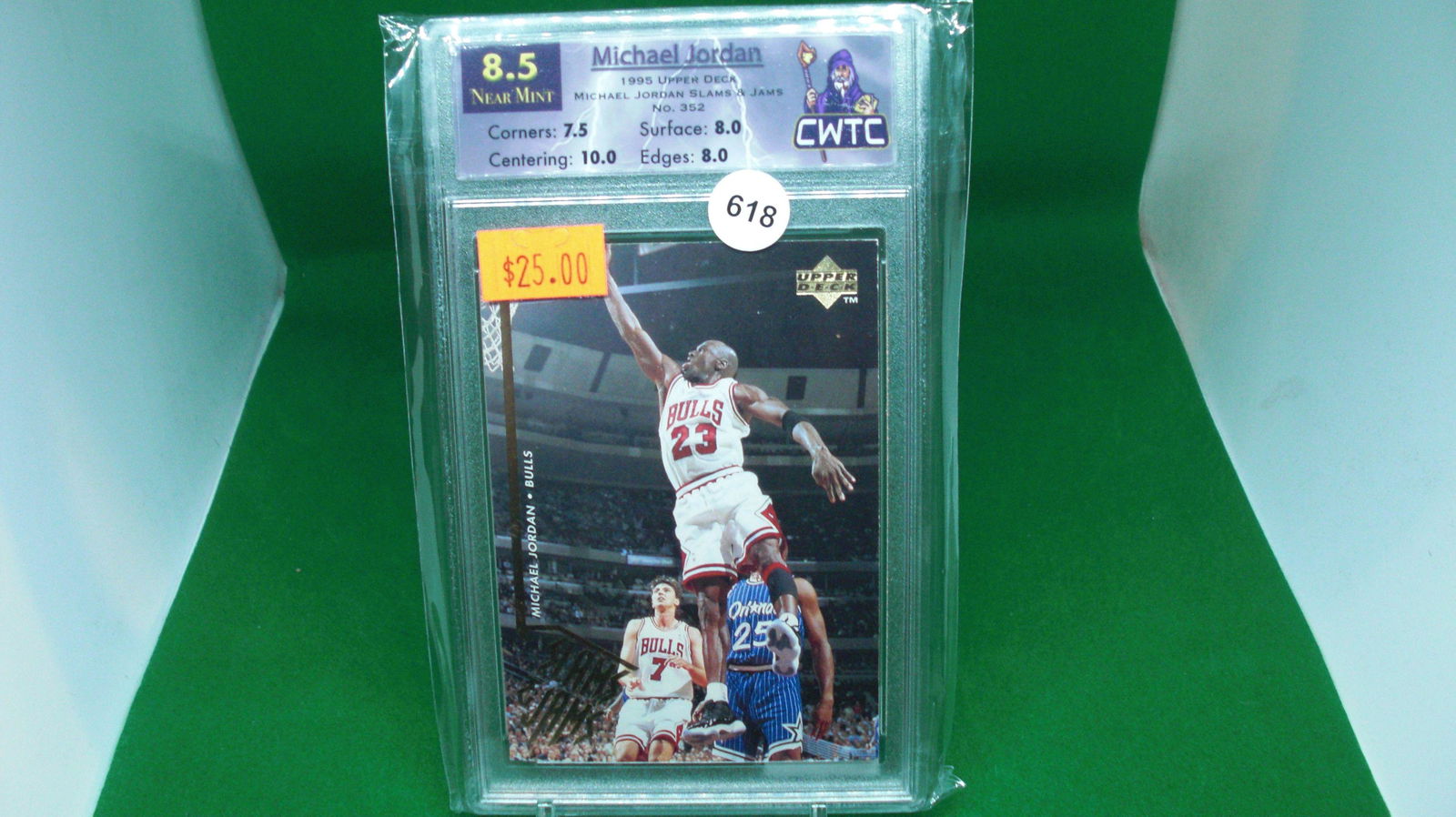 CWTC graded 8.5 Michael Jordan 1995 upper deck (1 of 1)