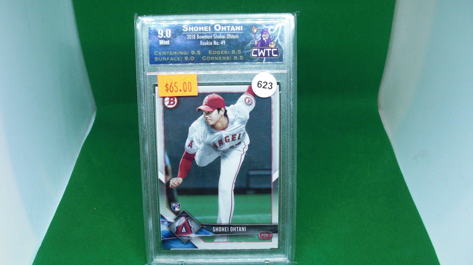 CWTC graded 9.0 shohei ohtani bowman rc (1 of 1)