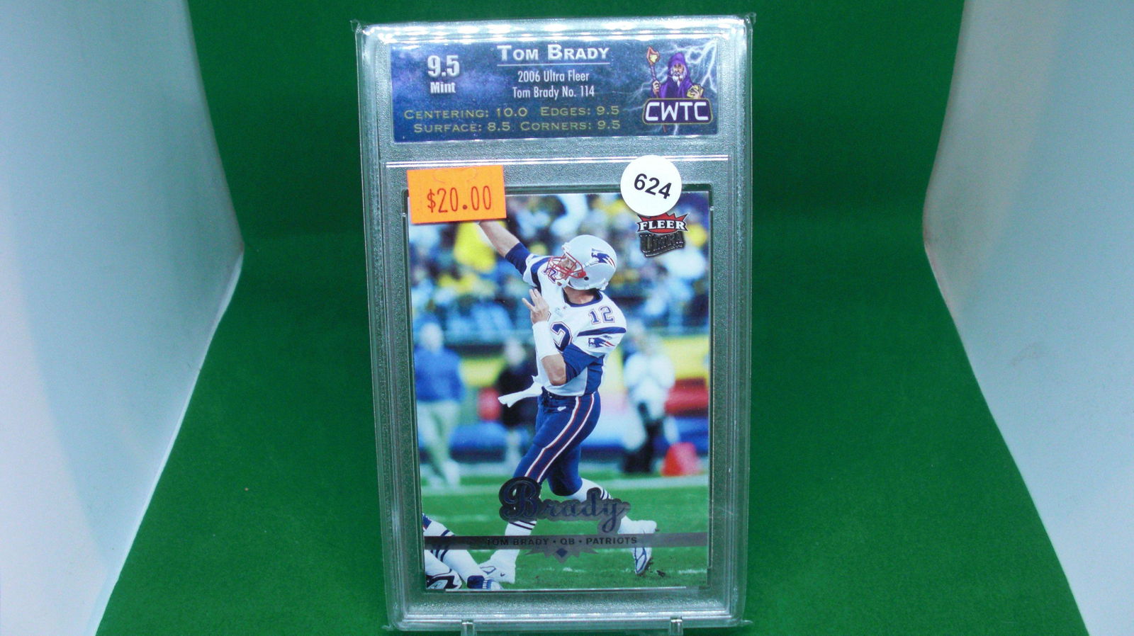 CWTC graded 9.5 2006 tom brady (1 of 1)