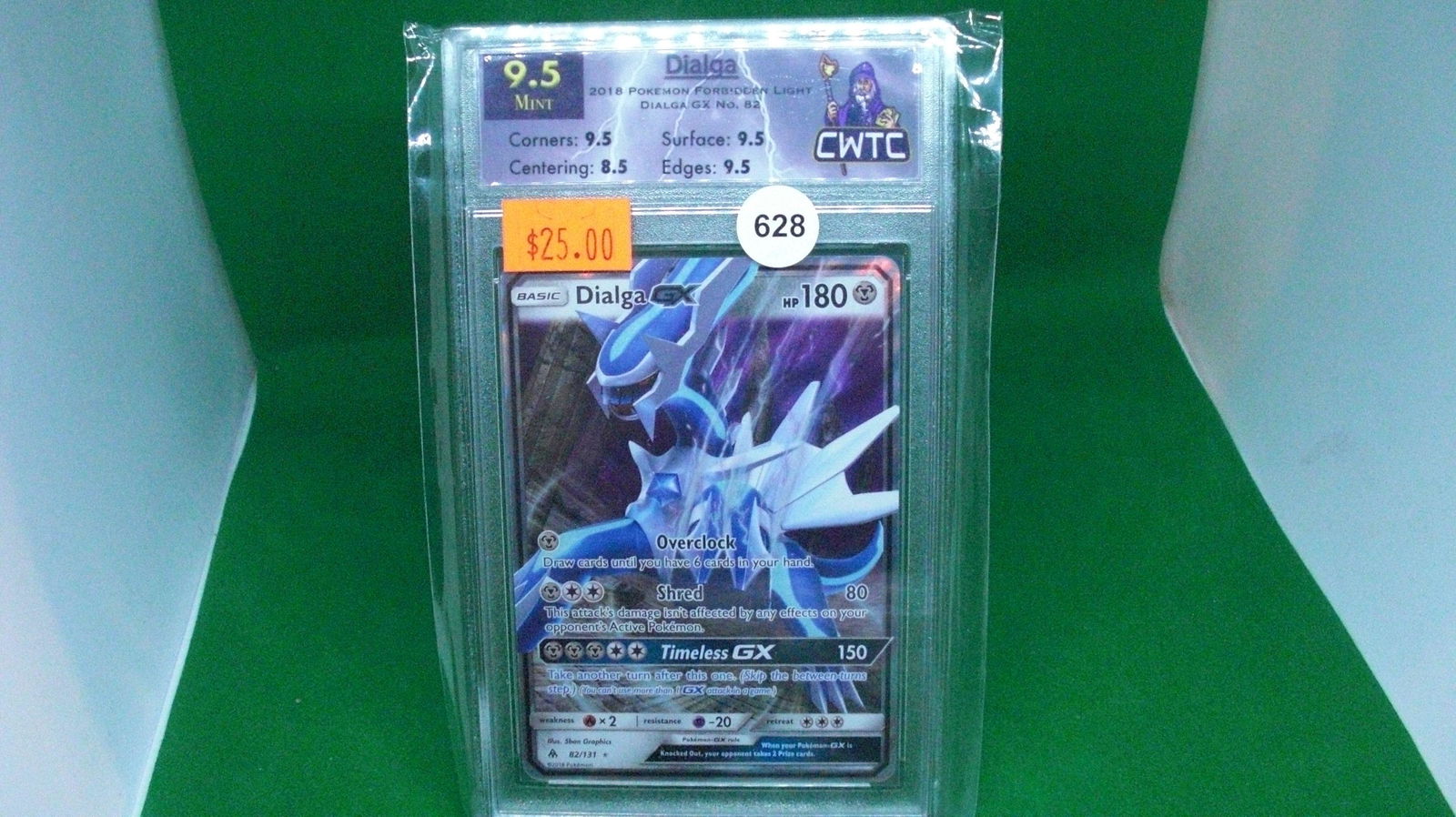 CWTC graded 9.5 pokemon dialga gx (1 of 1)