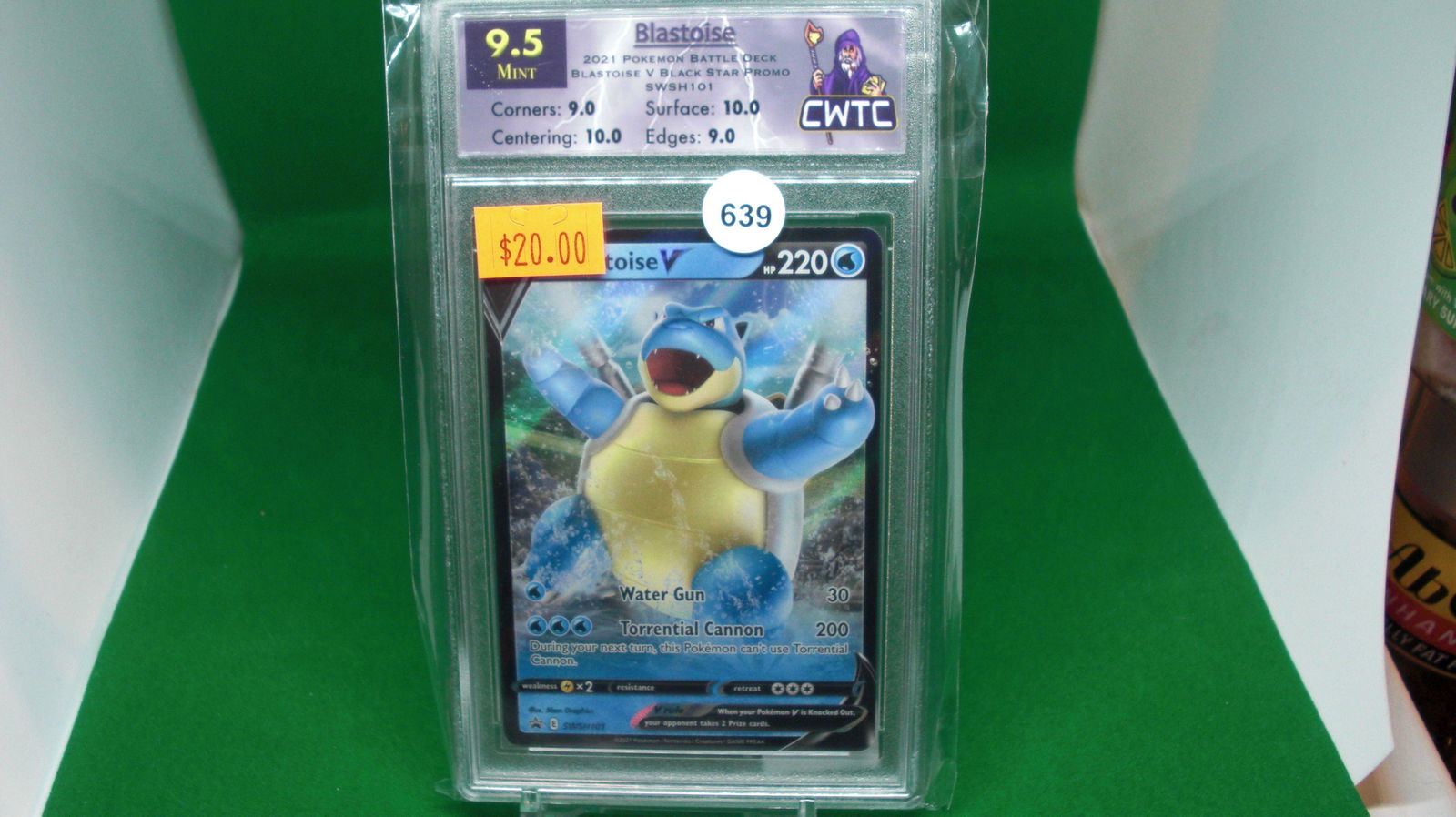CWTC graded 9.5 blastoise pokemon v (1 of 1)