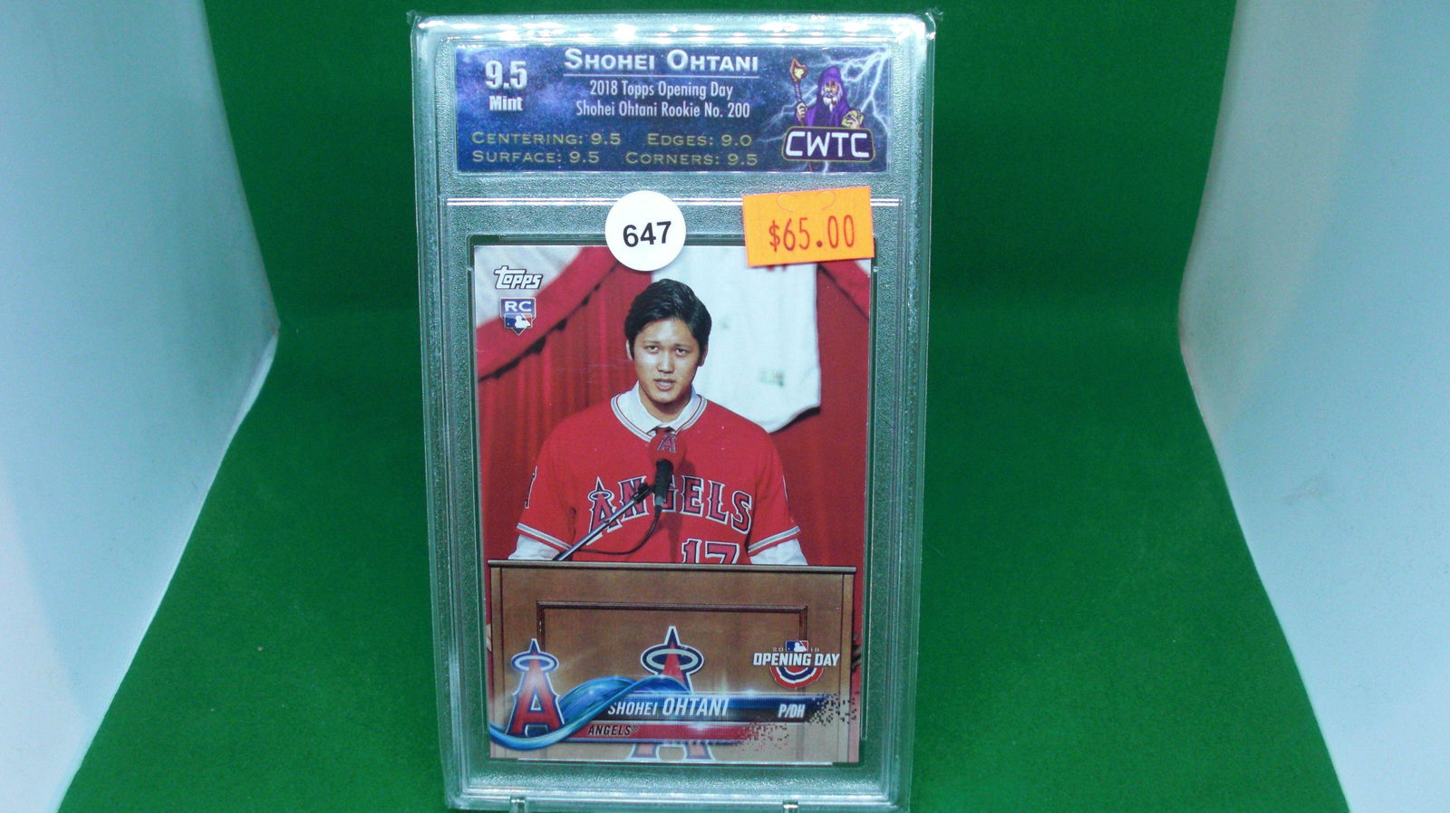 CWTC graded 9.5 shohei ohtani rookie card (1 of 1)