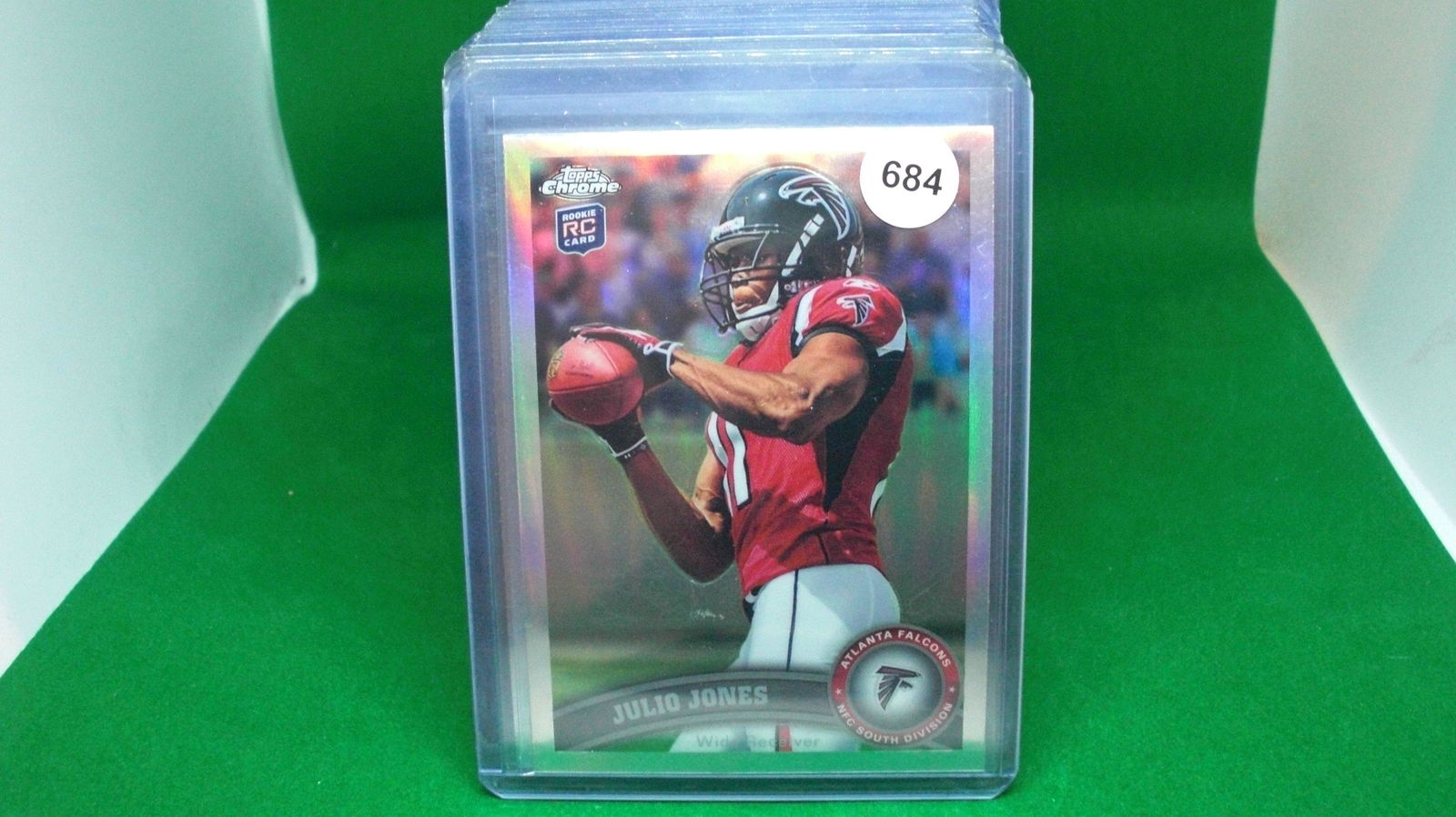 julio jones silver refractor rookie (1 of 1)