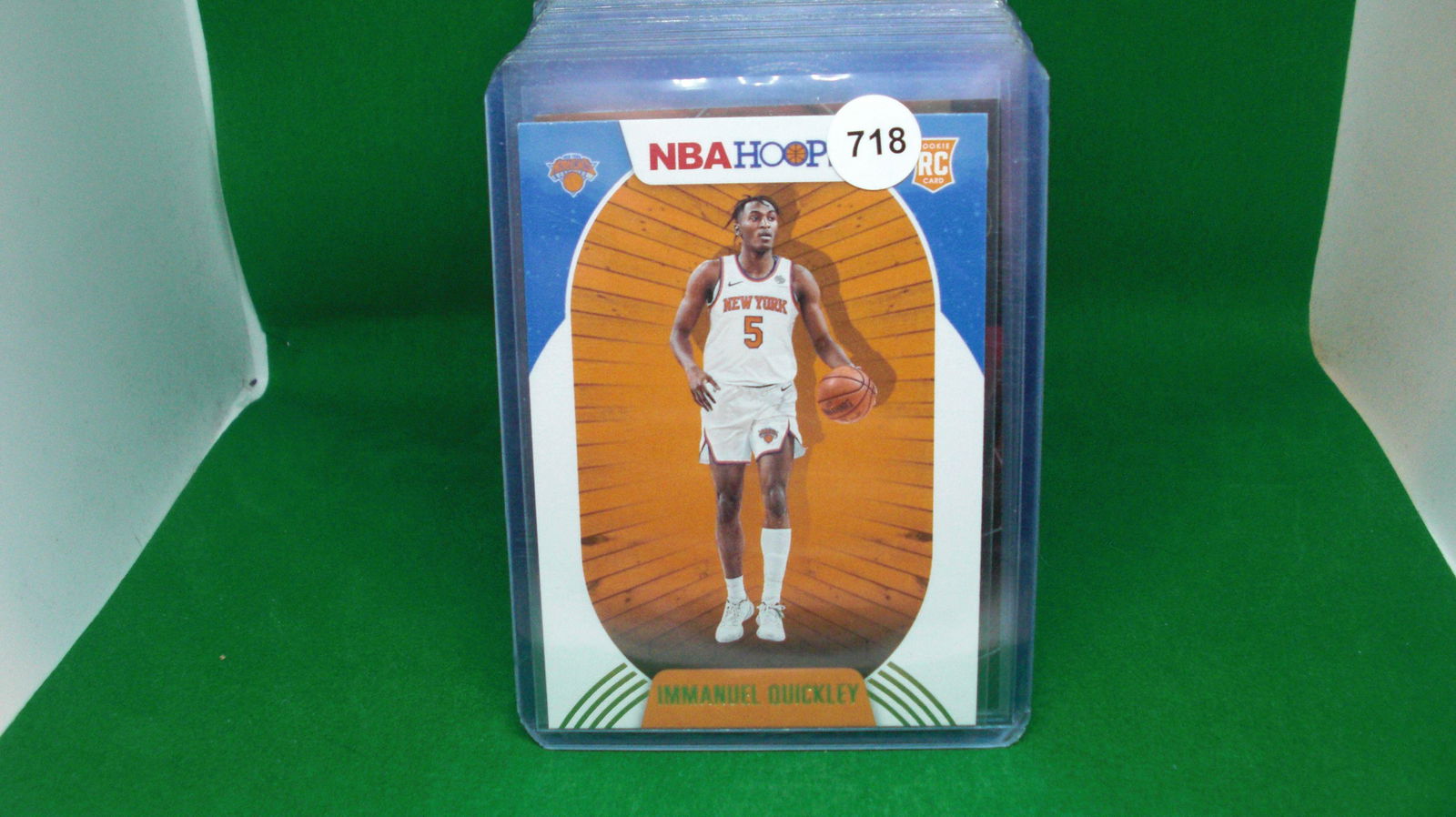 Immanuel quickley Knicks rookie card (1 of 1)