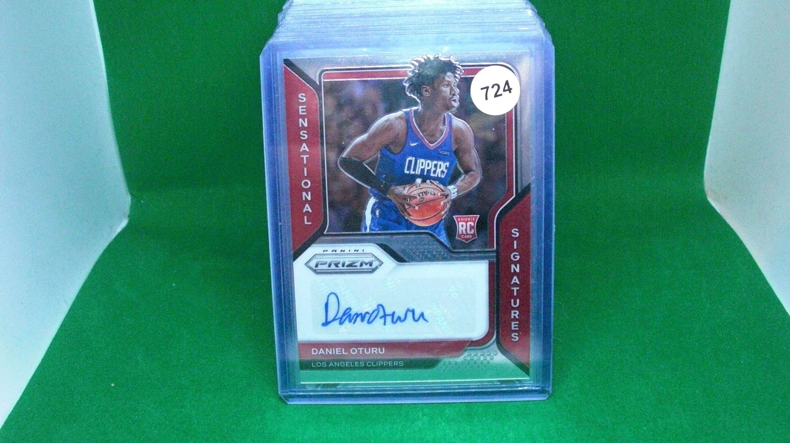 daniel oturu prizm rookie auto (1 of 1)