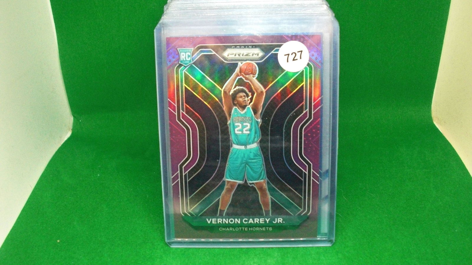 Vernon Carey junior purple prizm rookie 19/99 (1 of 1)