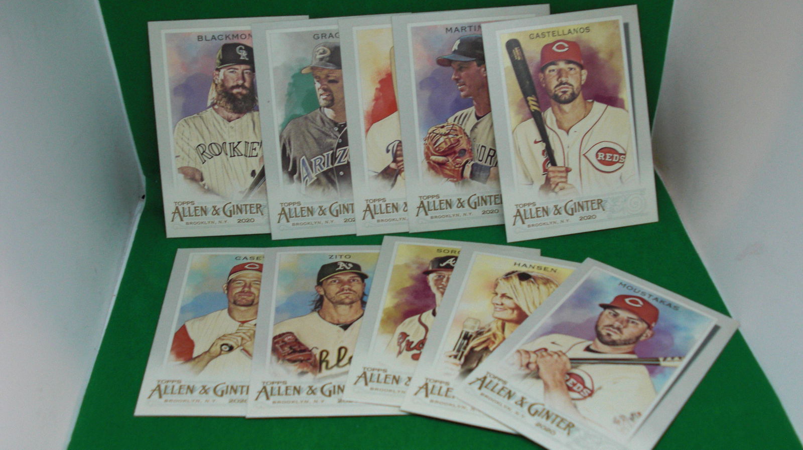 lot of 10 allen and ginter cards (1 of 1)