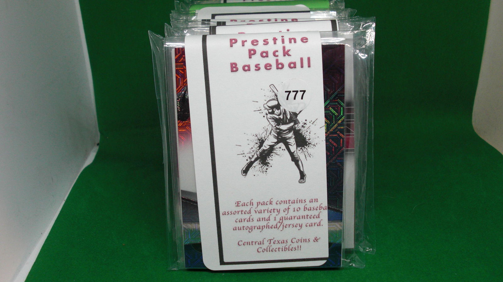 prestine pack baseball auto or relic guaranteed (1 of 1)