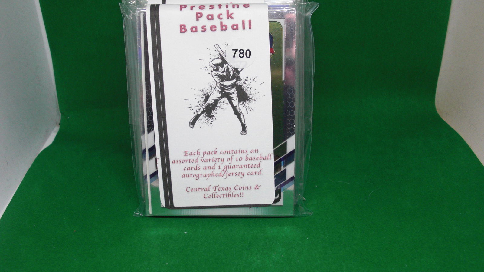 prestine pack baseball auto or relic guaranteed (1 of 1)