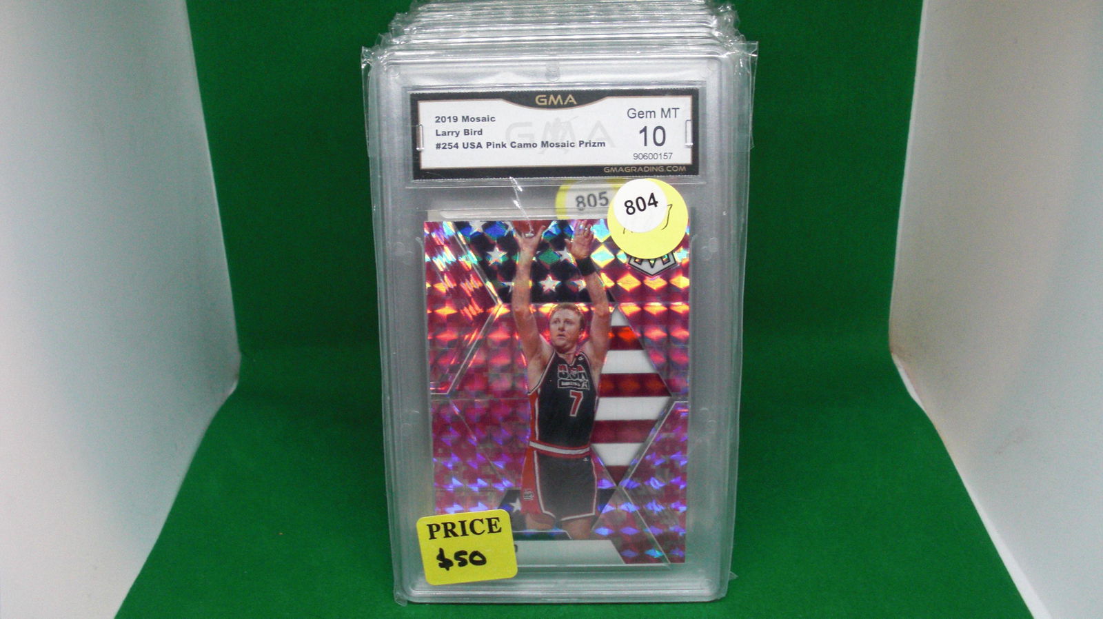 gma gem 10 larry bird pink mosaic (1 of 1)