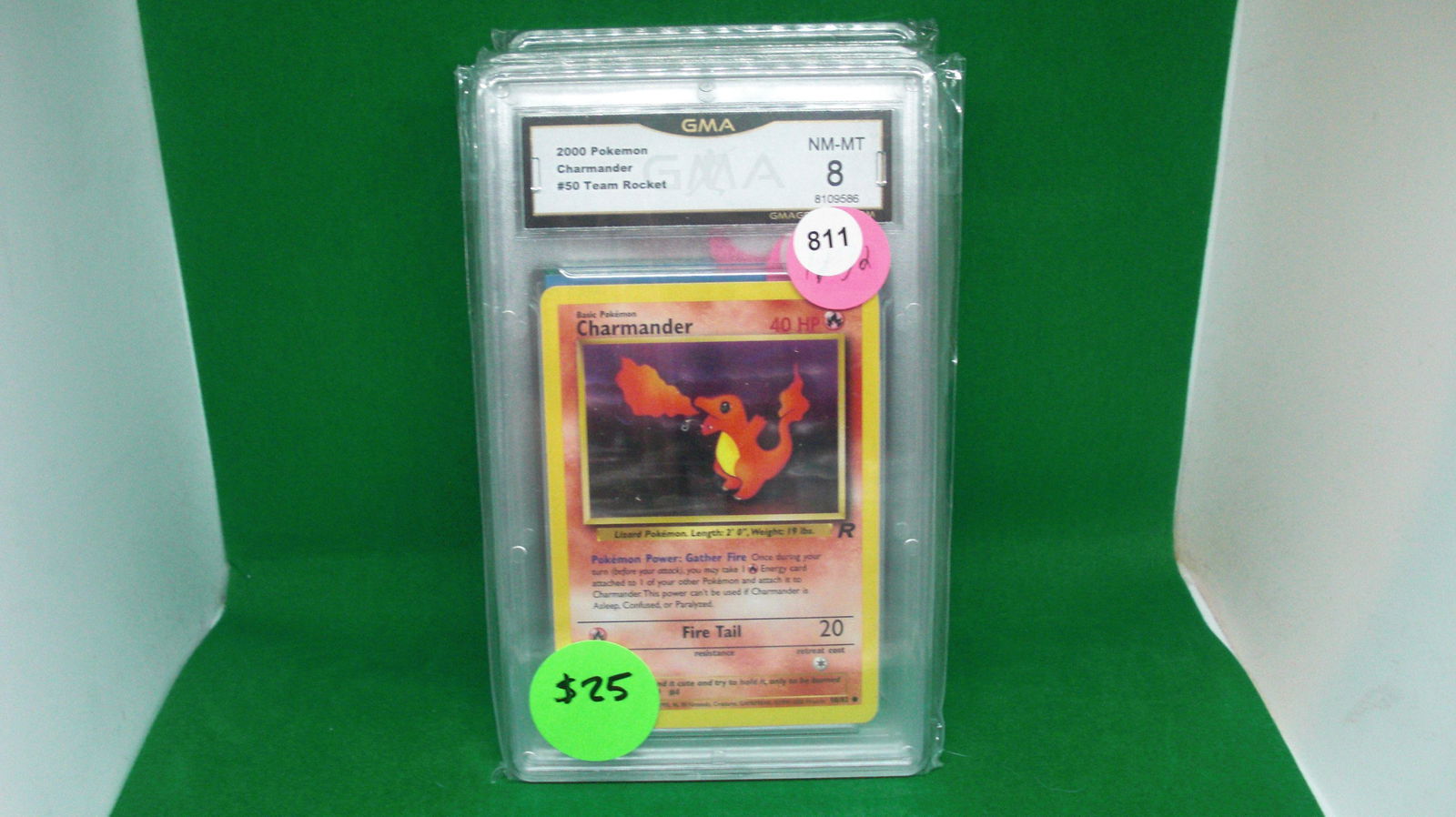 gma graded 8 pokemon charmander 2000 (1 of 1)