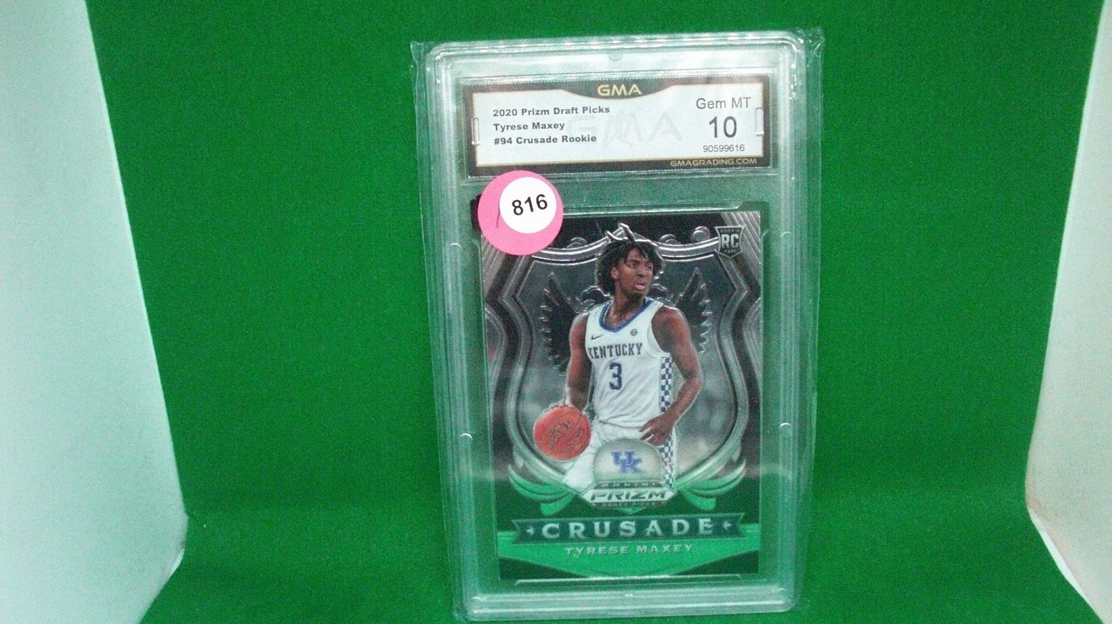 gma gem 10 tyrese maxey rookie crusade (1 of 1)