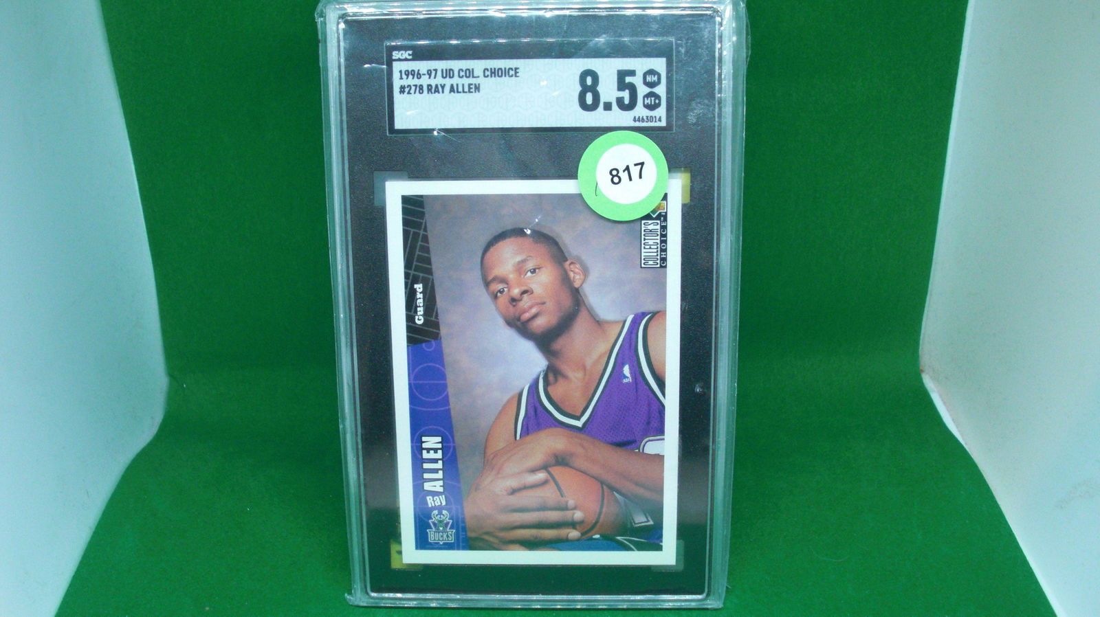sgc 8.5 ray allen rookie card (1 of 1)
