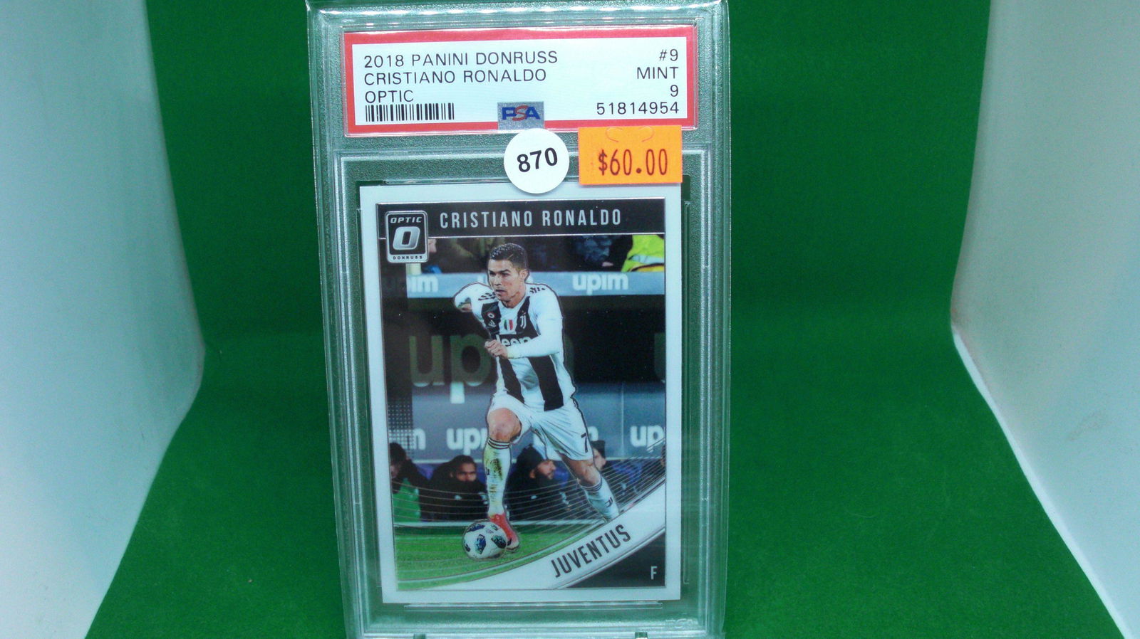 psa 9 mint cristiano ronaldo optic (1 of 1)