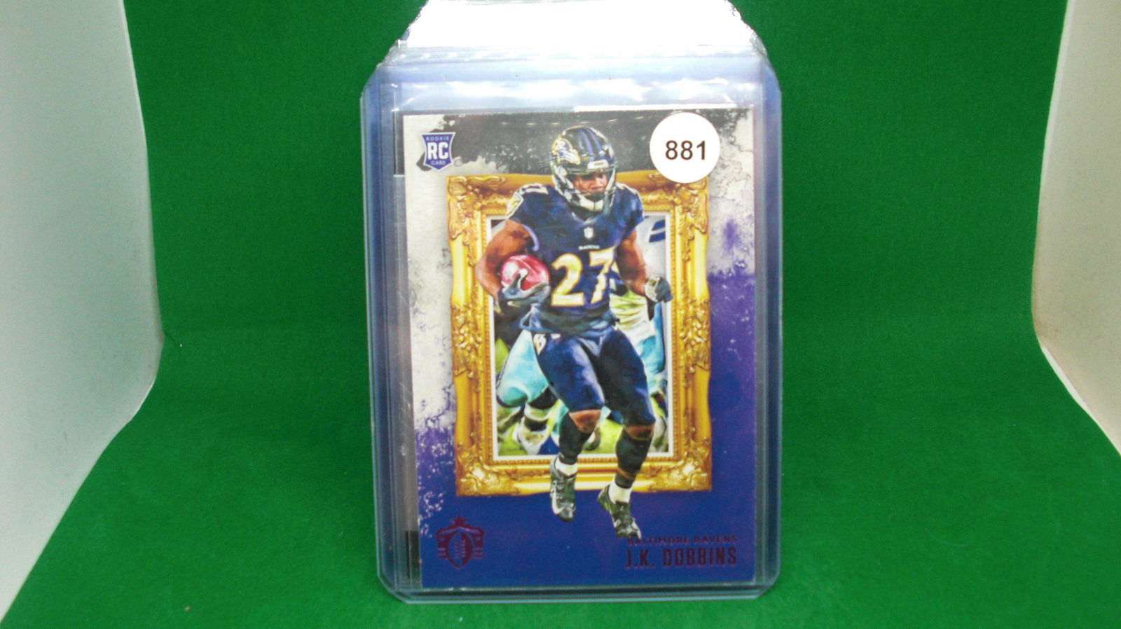 JK Dobbins rookie card (1 of 1)