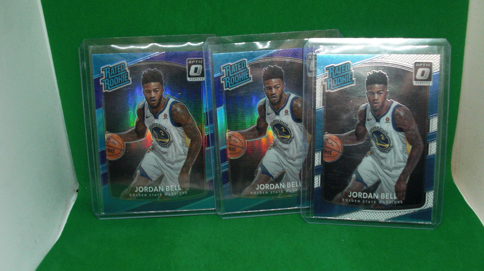 lot of 3 jordan bell rated rookies (1 of 1)