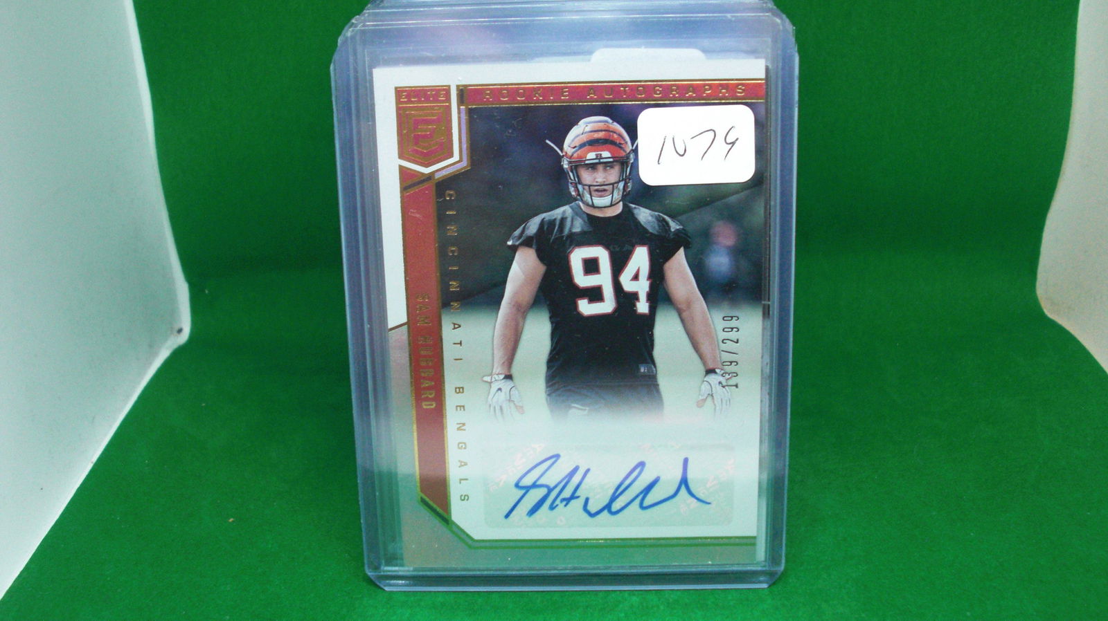 sam hubbard rookie auto 139/299 (1 of 1)