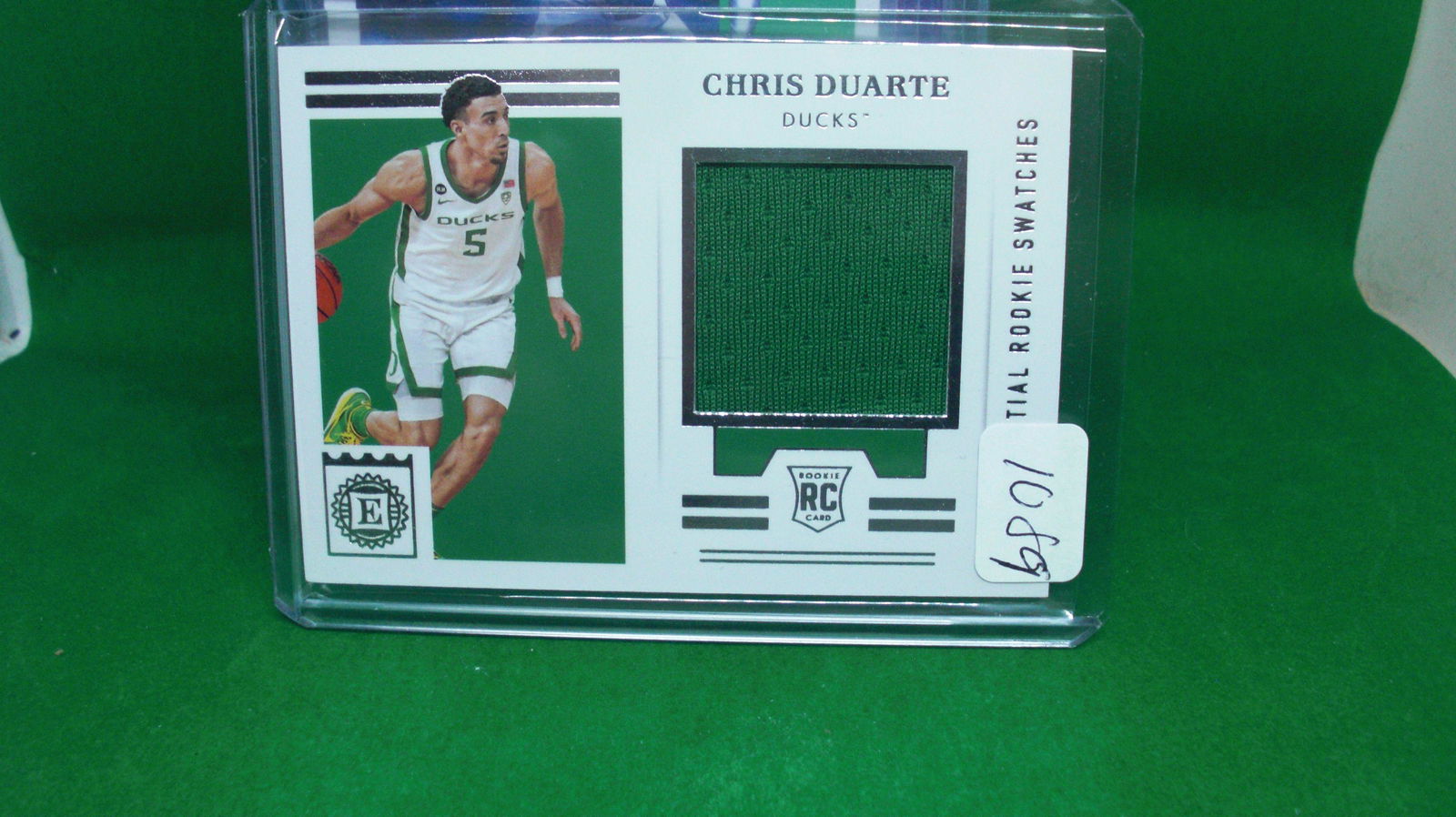 chris duarte encased jersey card (1 of 1)