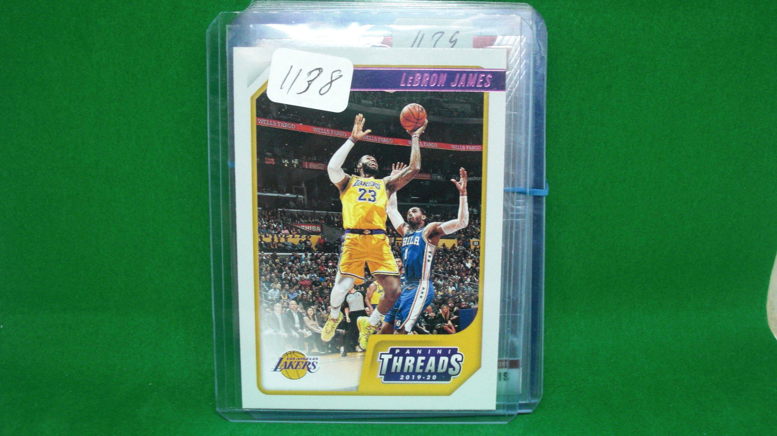 LeBron James panini threads pink parallel (1 of 1)