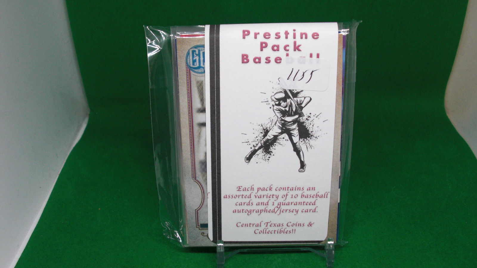 prestine pack baseball auto or relic guaranteed (1 of 1)