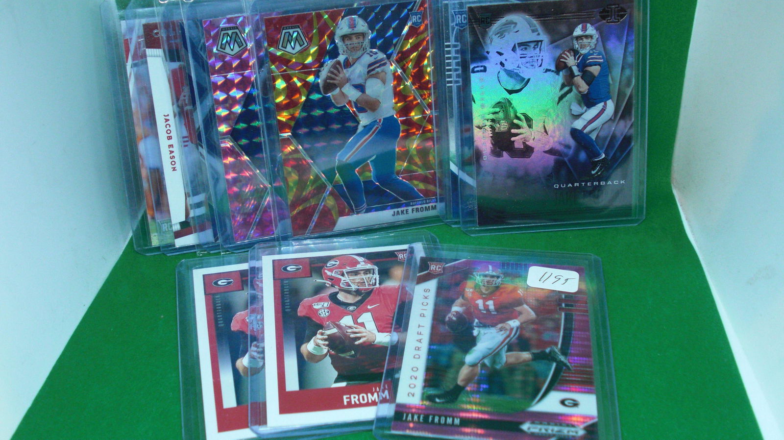 lot of 12 jake fromm rookies (1 of 1)