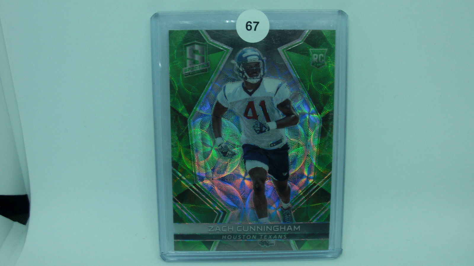Zach Cunningham Spectra green scope rookie 14/25 (1 of 1)