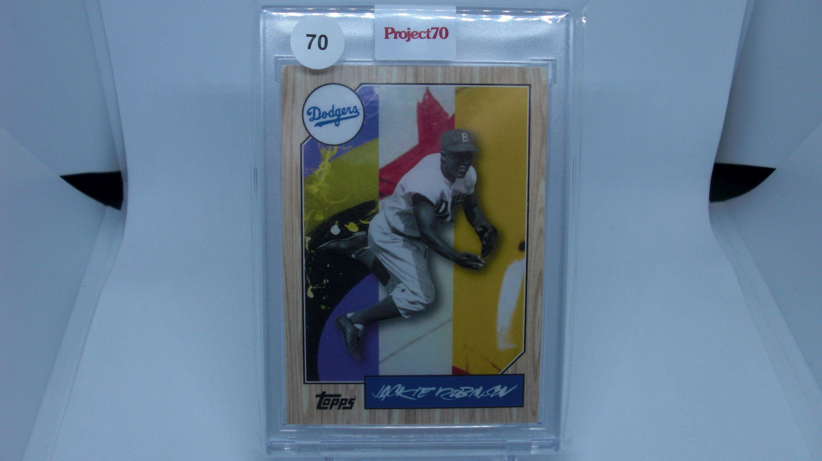topps project 70 jackie robinson by artist futura (1 of 1)
