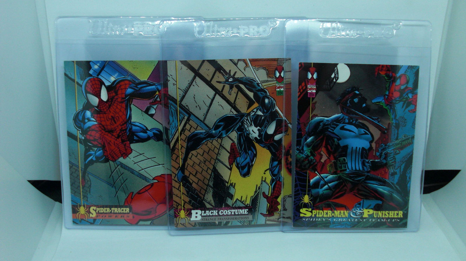 lot of 3 marvel 1994 spiderman cards (1 of 1)