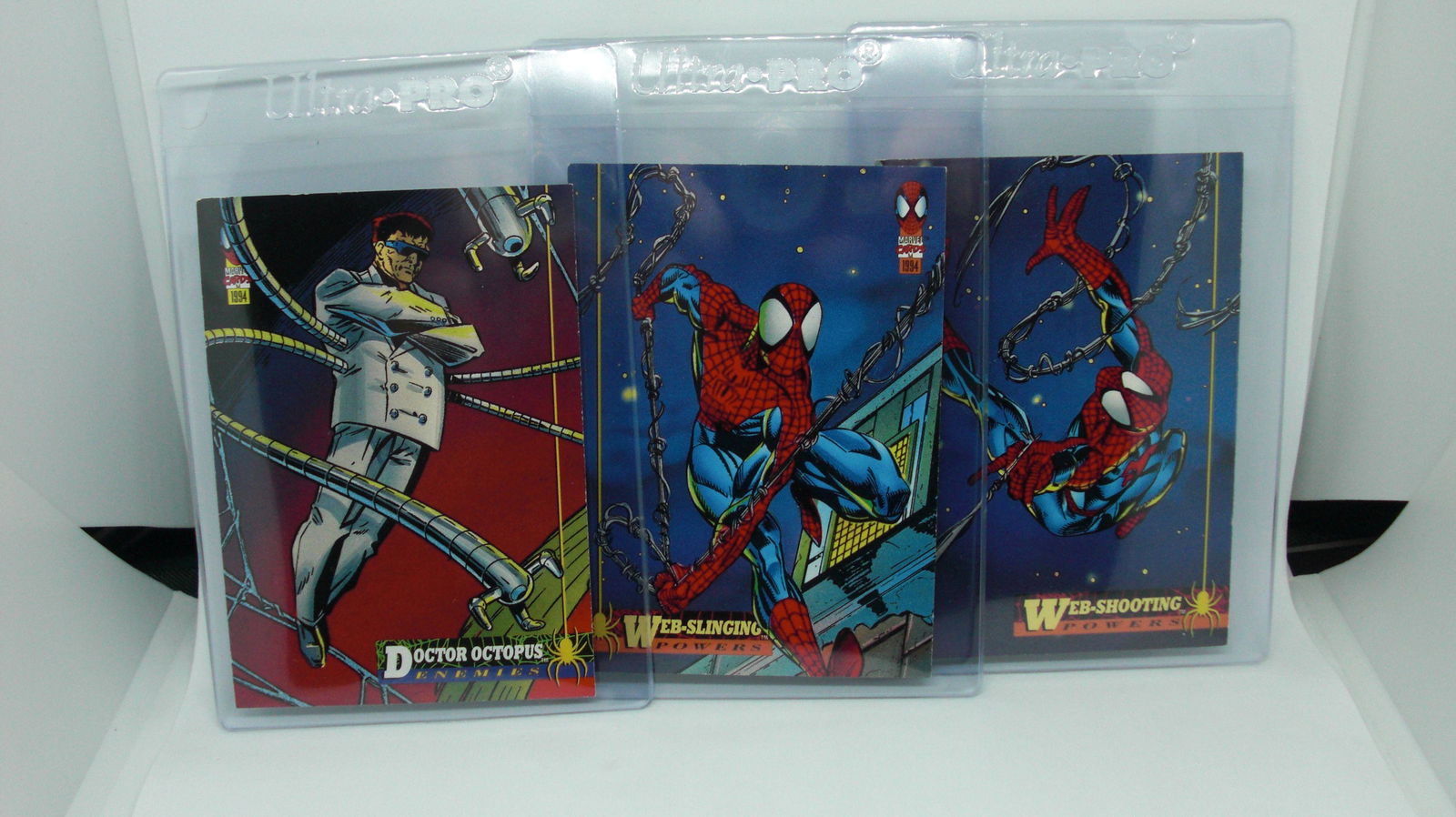 lot of 3 marvel 1994 spiderman cards (1 of 1)