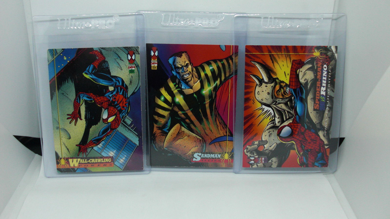 lot of 3 marvel 1994 spiderman cards (1 of 1)