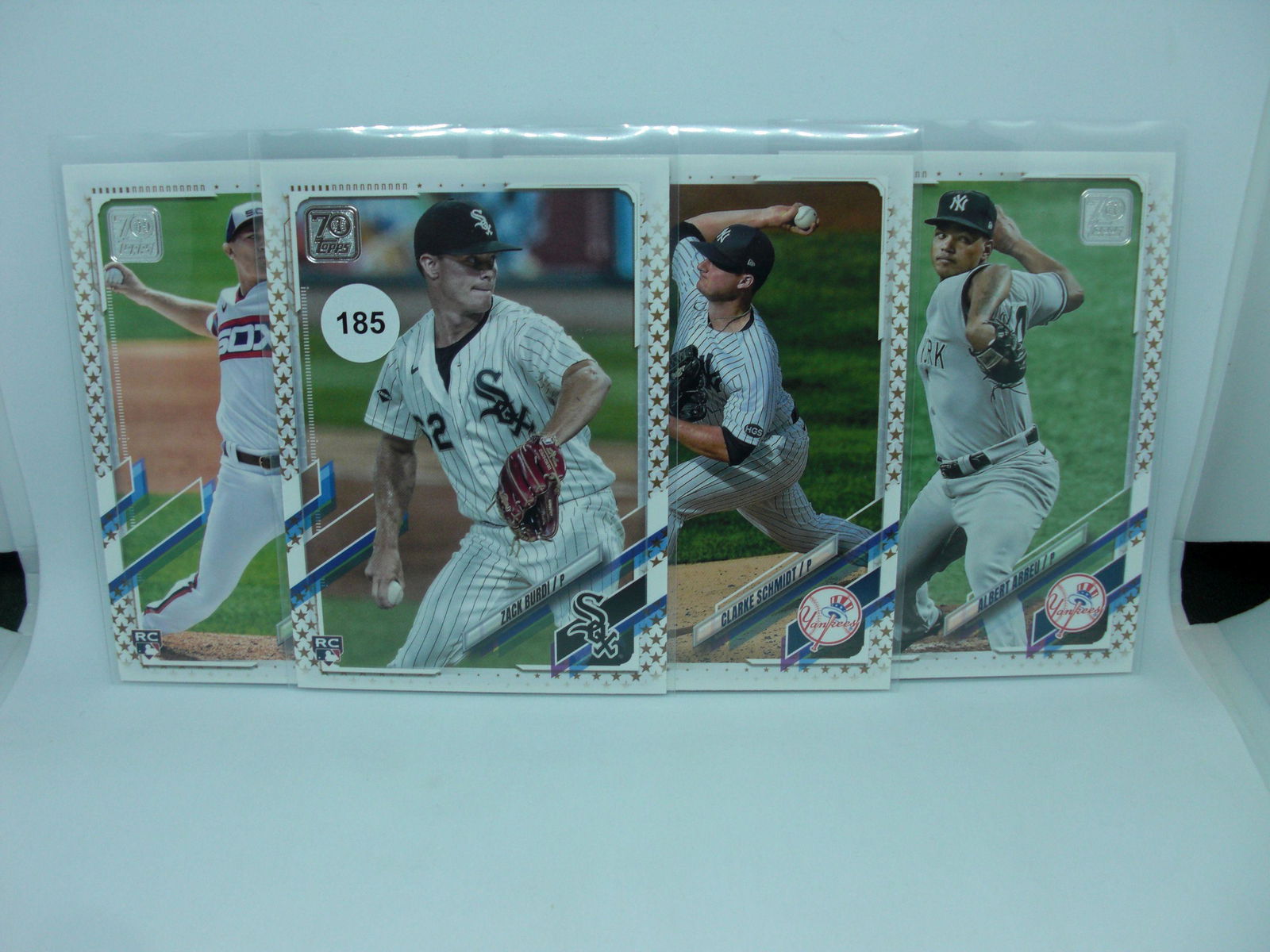 lot of 6 topps stars variation rookie cards (1 of 1)