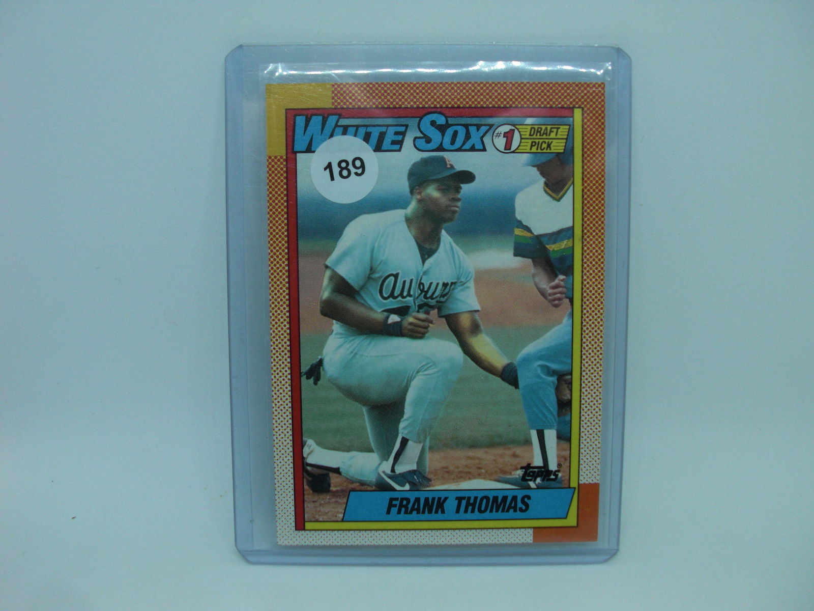 frank thomas 1990 topps rookie card (1 of 1)