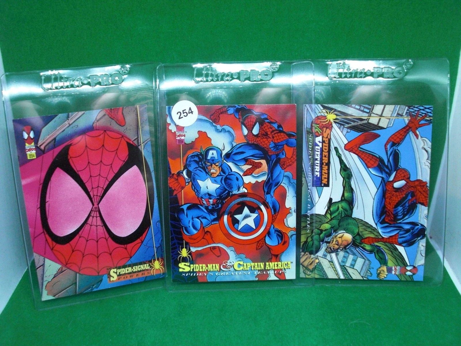 lot of 3 marvel 1994 spiderman cards (1 of 1)