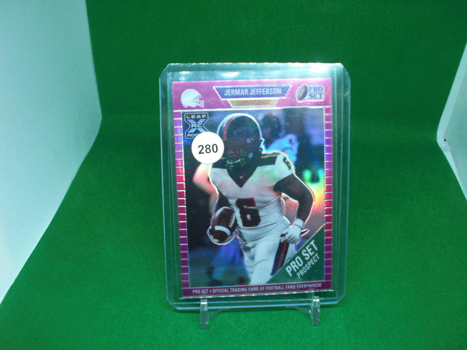 jermar jefferson leaf proset rookie 19/35 (1 of 1)