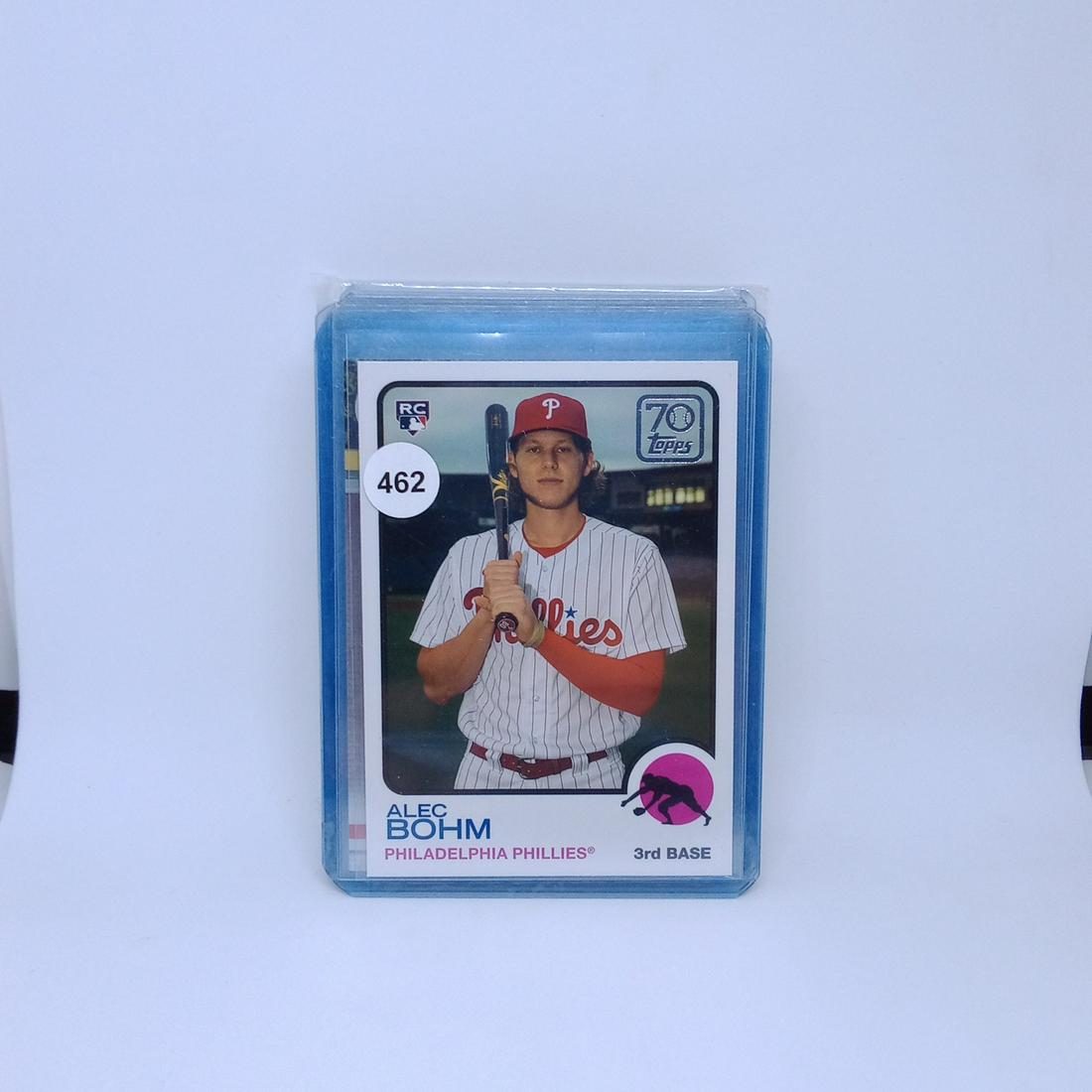 alec bohm rookie card 1973 style rookie (1 of 1)