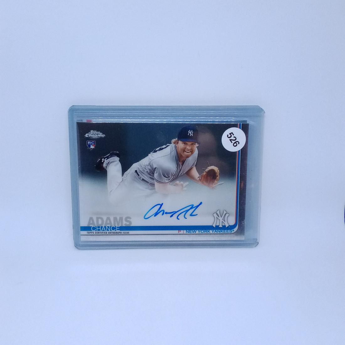 chance adams rookie auto (1 of 1)