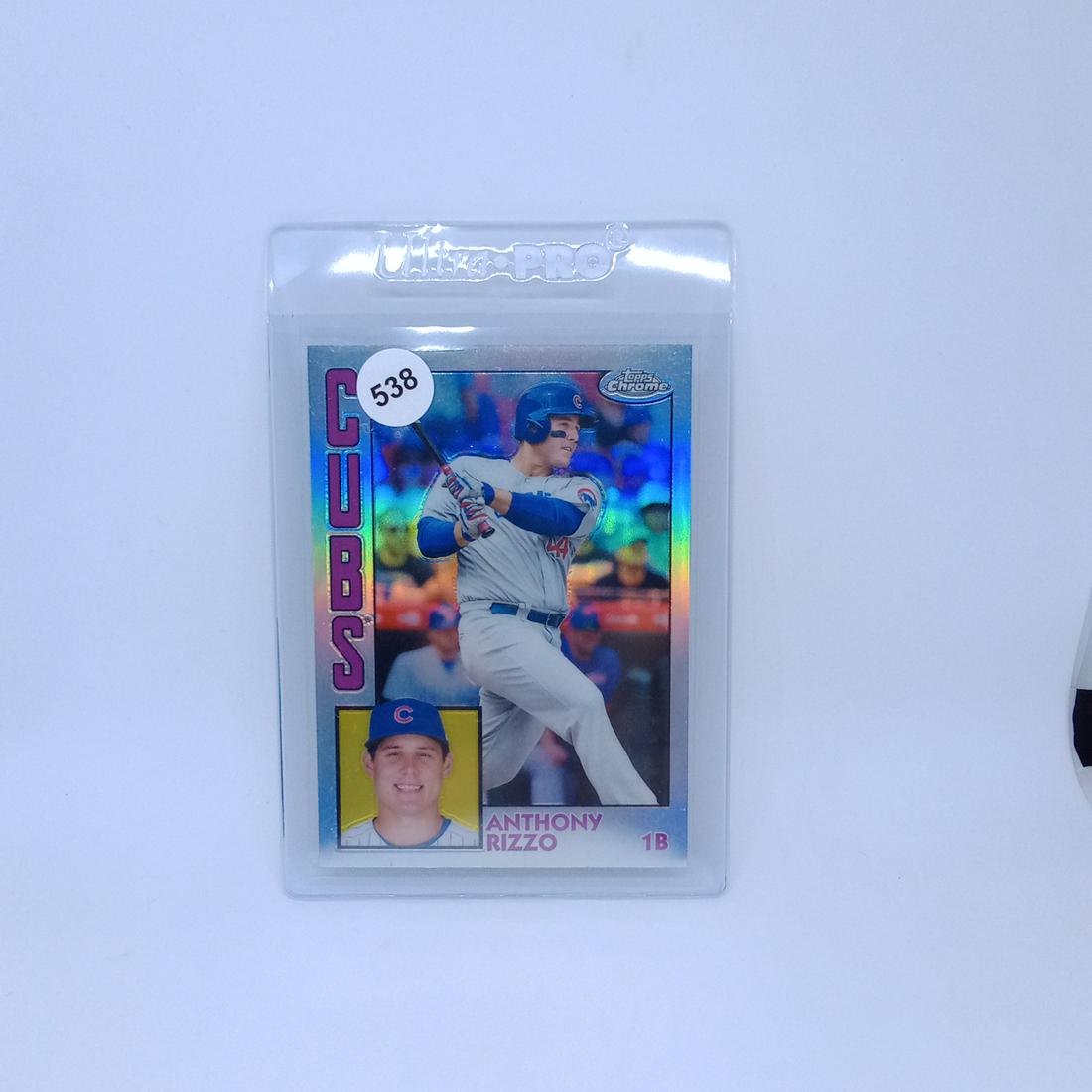 anthony rizzo 1984 style refractor (1 of 1)